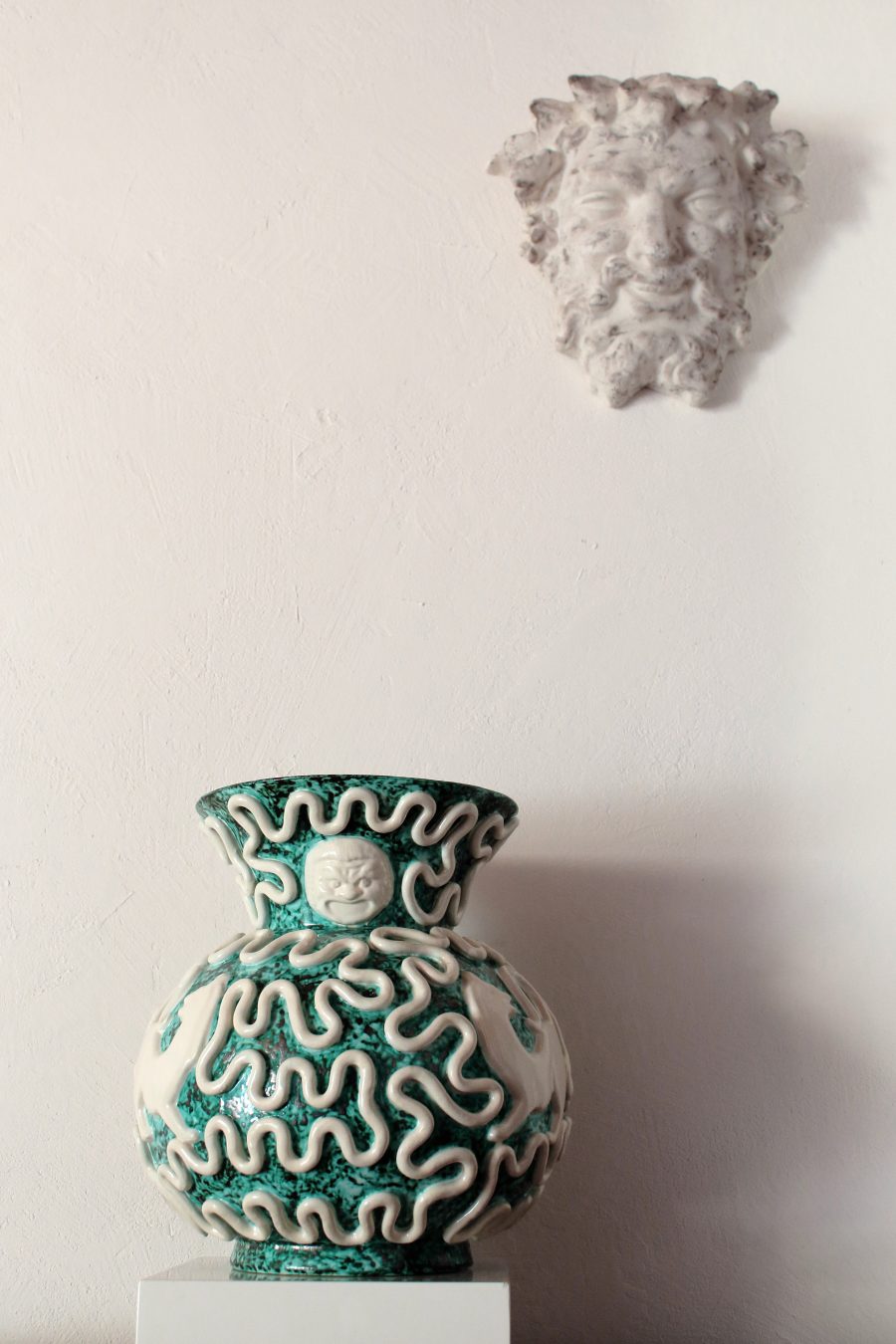 Sainte-Radegonde Vase mascarons
