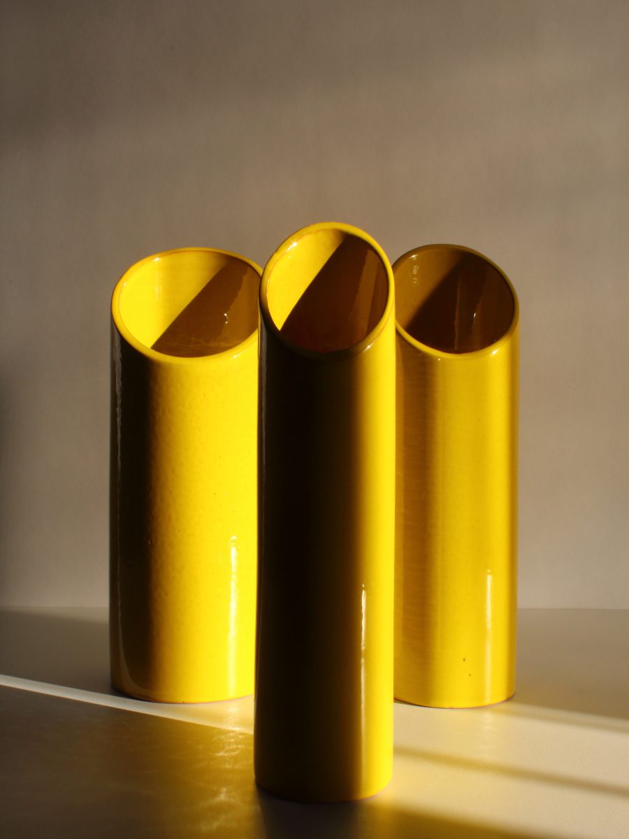 Vases jaunes-italiens-D1
