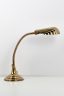 Lampe coquille laiton doré