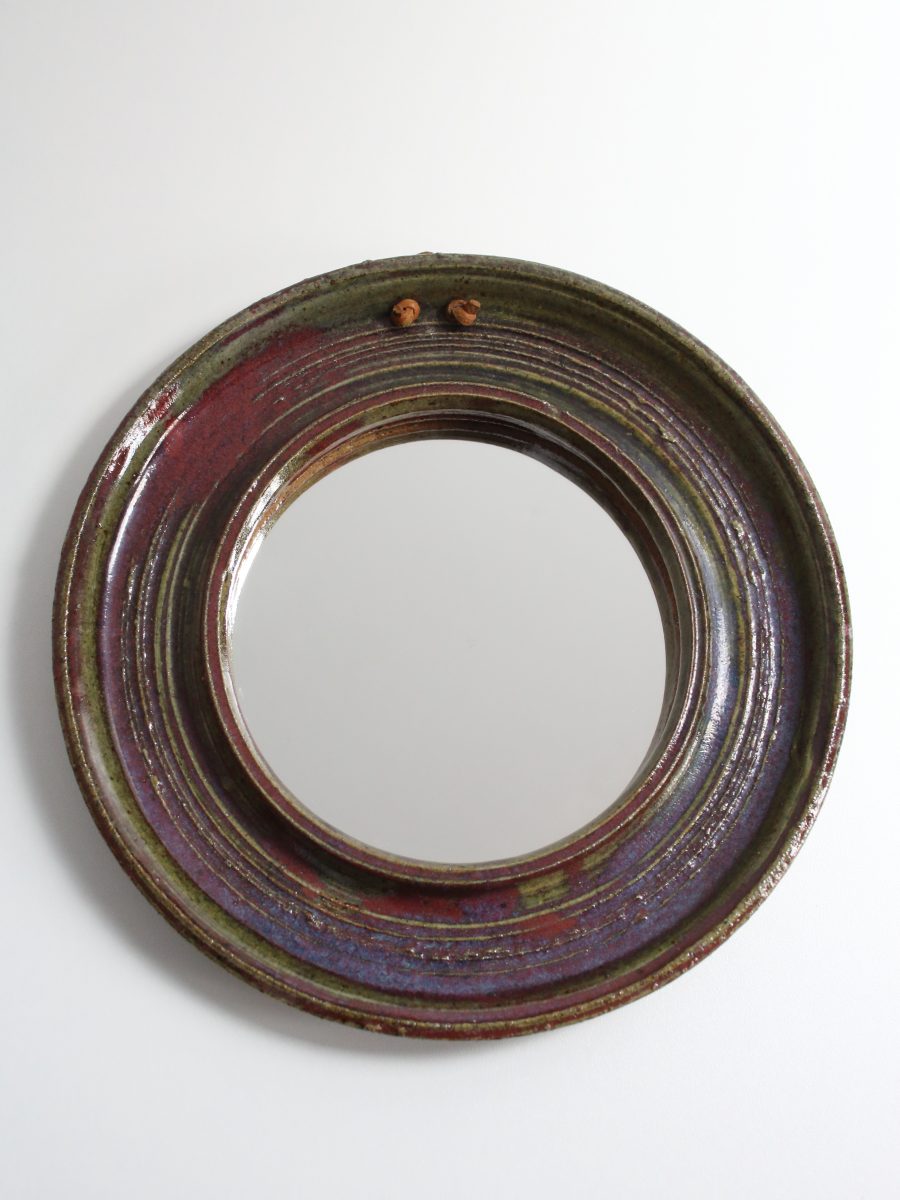 Miroir-grès-kaki