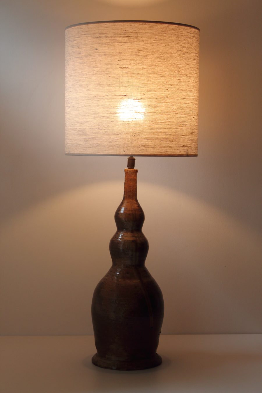 Lampe grès de Puisaye