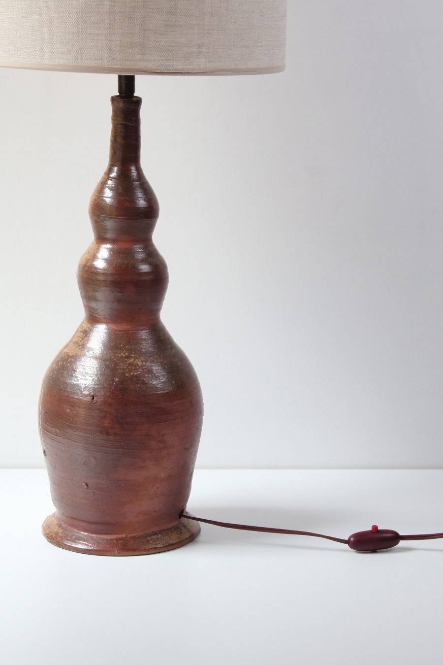 Lampe grès de Puisaye