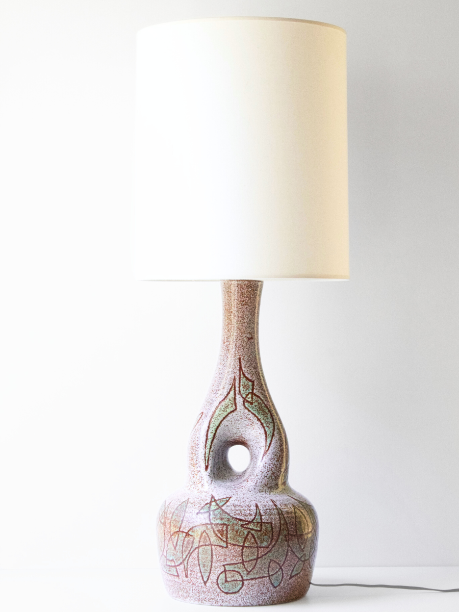 Accolay, Lampe à poser en céramique